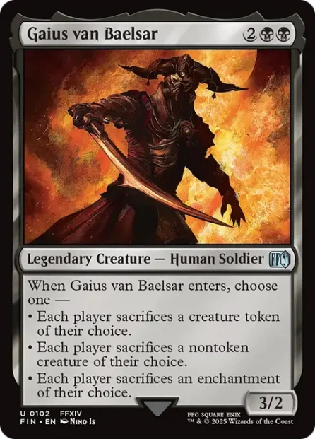 Gaius van Baelsar, Final Fantasy — Magic: The Gathering card