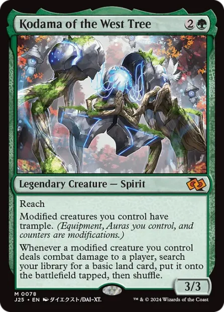 Kodama of the West Tree, Foundations Jumpstart — Magic: The Gathering card