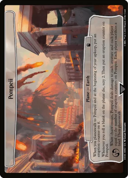 Pompeii, Doctor Who — Magic: The Gathering card