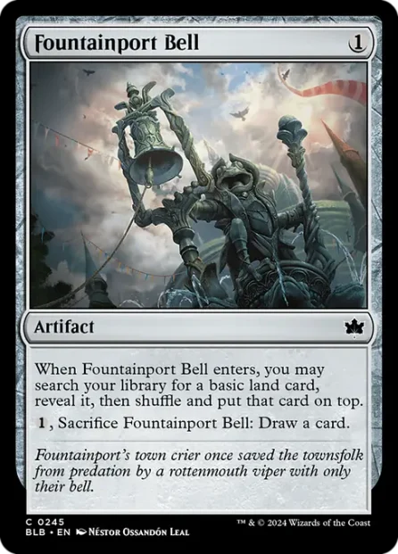 Fountainport Bell, Bloomburrow — Magic: The Gathering card