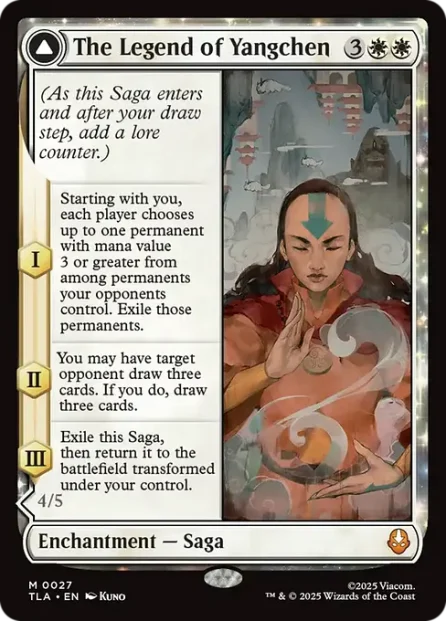 The Legend of Yangchen // Avatar Yangchen, Avatar: The Last Airbender — Magic: The Gathering card