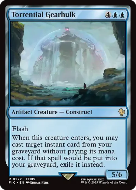 Torrential Gearhulk, Final Fantasy Commander — Magic: The Gathering card