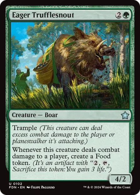 Eager Trufflesnout, Foundations — Magic: The Gathering card
