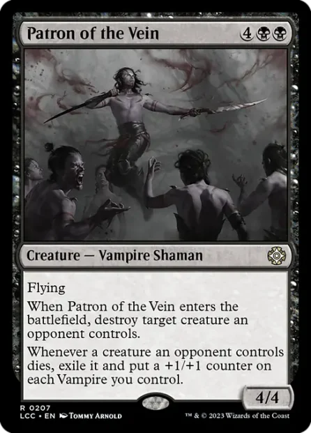 Patron of the Vein, The Lost Caverns of Ixalan Commander — Magic: The Gathering card