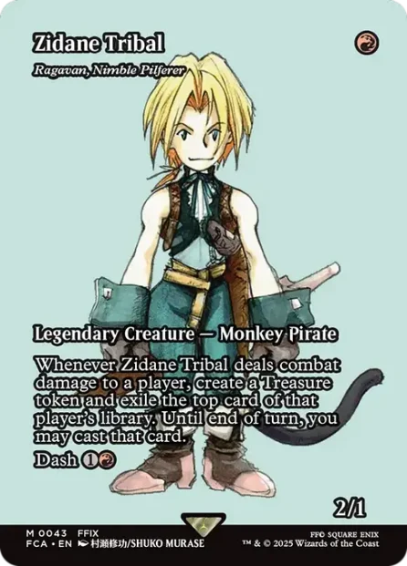 Ragavan, Nimble Pilferer, Final Fantasy: Through the Ages — Magic: The Gathering card