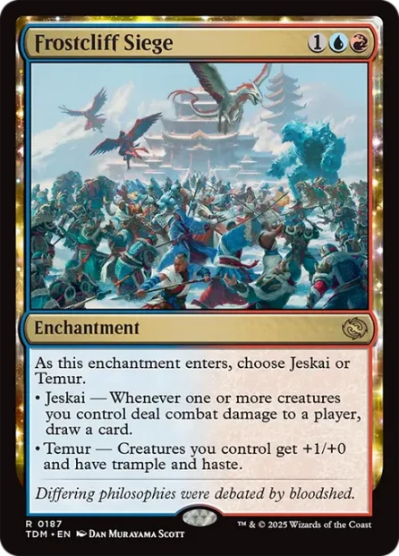 Frostcliff Siege, Tarkir: Dragonstorm — Magic: The Gathering card