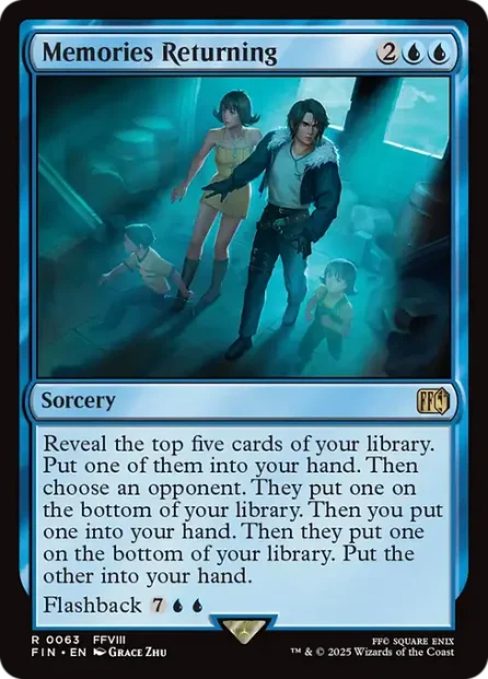 Memories Returning, Final Fantasy — Magic: The Gathering card