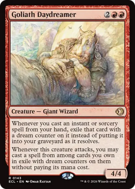 Goliath Daydreamer, Lorwyn Eclipsed Promos — Magic: The Gathering card