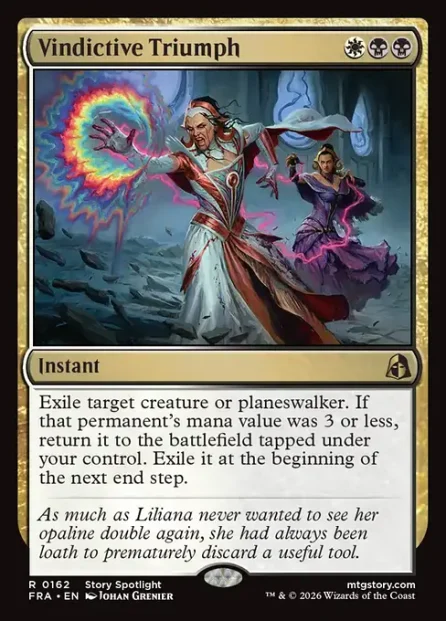 Vindictive Triumph, Reality Fracture — Magic: The Gathering card