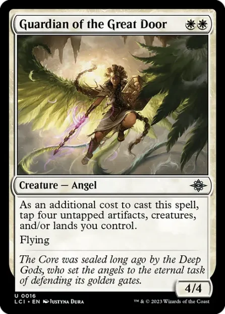 Guardian of the Great Door, The Lost Caverns of Ixalan — Magic: The Gathering card