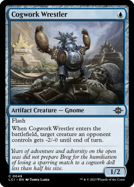 Cogwork Wrestler, The Lost Caverns of Ixalan — Magic: The Gathering card