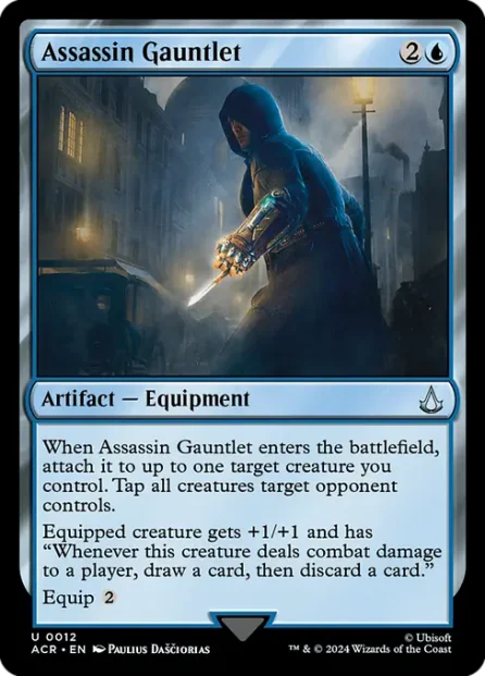 Assassin Gauntlet, Assassin's Creed — Magic: The Gathering card