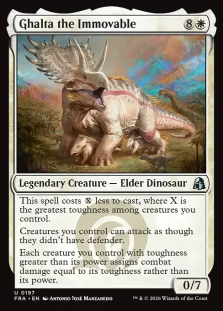Ghalta the Immovable, Reality Fracture — Magic: The Gathering card