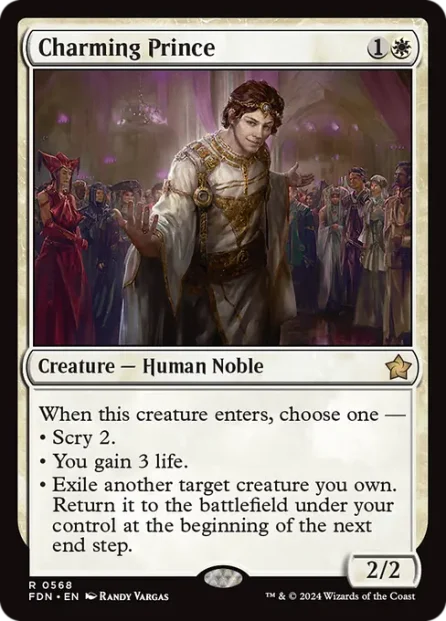 Charming Prince, Foundations — Magic: The Gathering card
