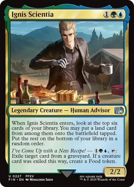 Ignis Scientia, Final Fantasy — Magic: The Gathering card