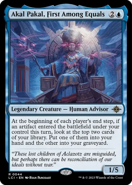 Akal Pakal, First Among Equals, The Lost Caverns of Ixalan — Magic: The Gathering card