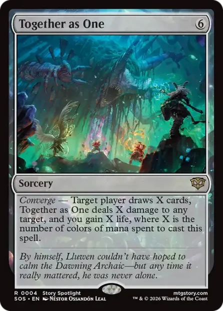 Together as One, Secrets of Strixhaven — Magic: The Gathering card
