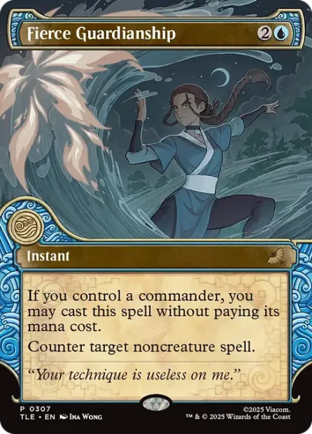 Fierce Guardianship, Avatar: The Last Airbender Eternal — Magic: The Gathering card