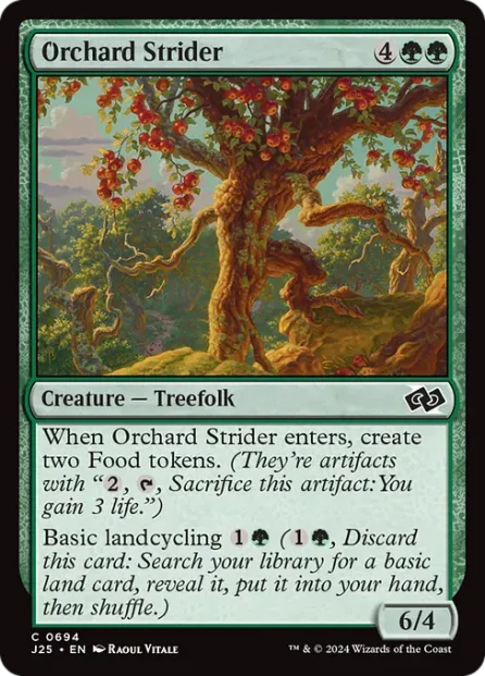 Orchard Strider, Foundations Jumpstart — Magic: The Gathering card