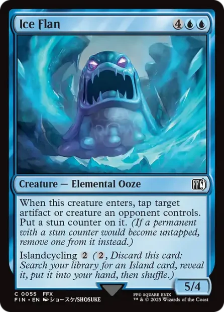 Ice Flan, Final Fantasy — Magic: The Gathering card
