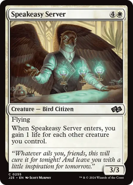 Speakeasy Server, Foundations Jumpstart — Magic: The Gathering card