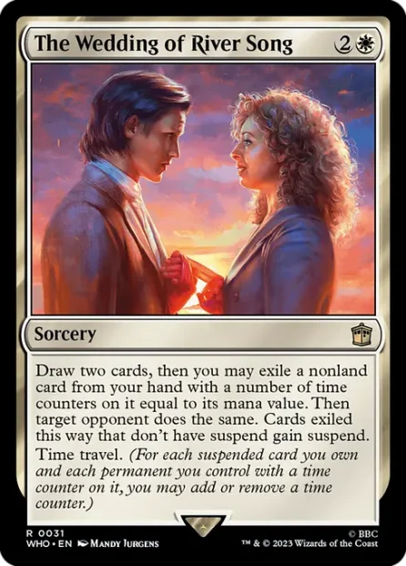 The Wedding of River Song, Doctor Who — Magic: The Gathering card