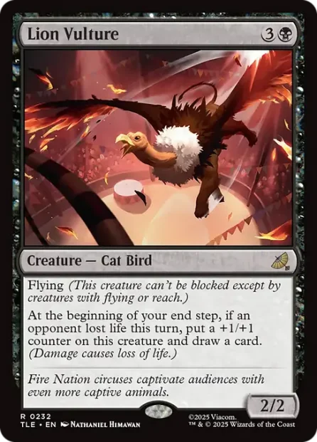Lion Vulture, Avatar: The Last Airbender Eternal — Magic: The Gathering card