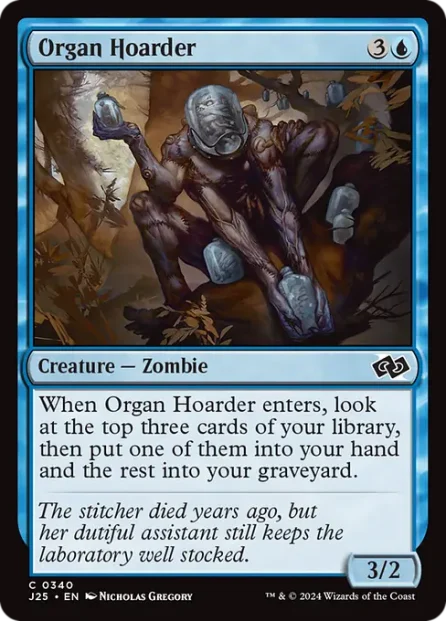 Organ Hoarder, Foundations Jumpstart — Magic: The Gathering card