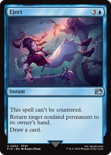 Eject, Final Fantasy — Magic: The Gathering card