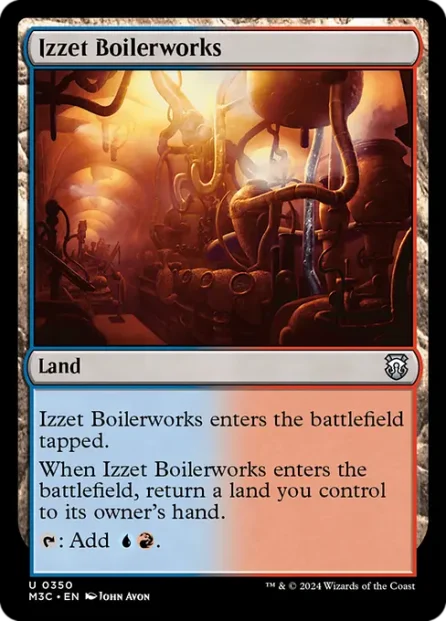 Izzet Boilerworks, Modern Horizons 3 Commander — Magic: The Gathering card