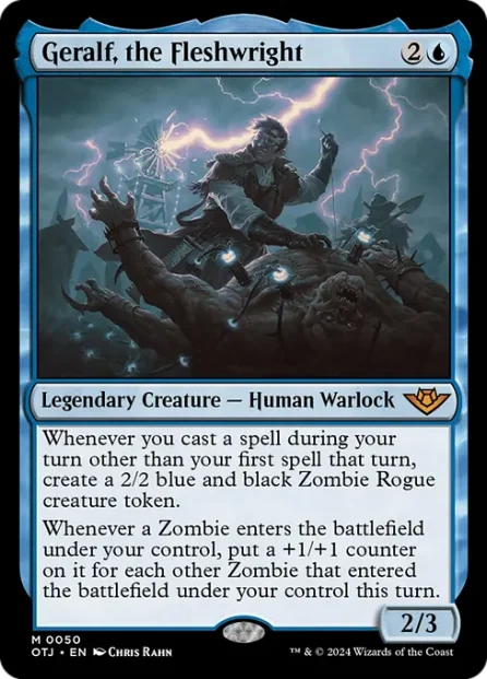 Geralf, the Fleshwright, Outlaws of Thunder Junction — Magic: The Gathering card