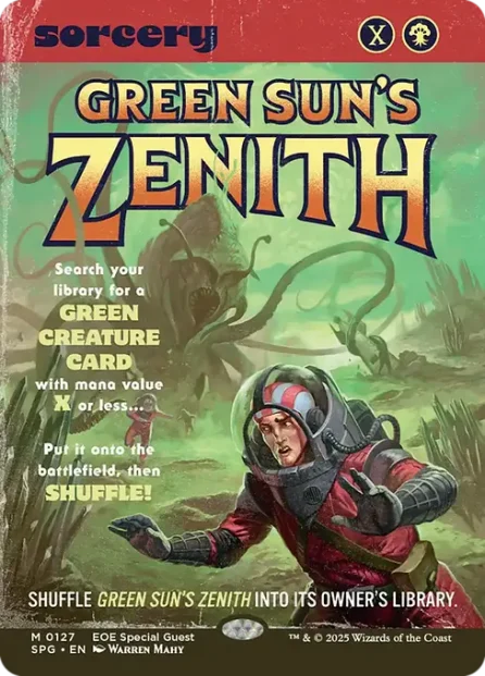 Green Sun's Zenith, Special Guests — Magic: The Gathering card