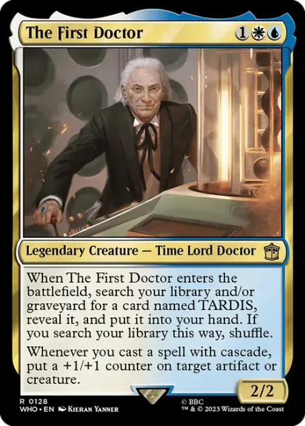 The First Doctor, Doctor Who — Magic: The Gathering card