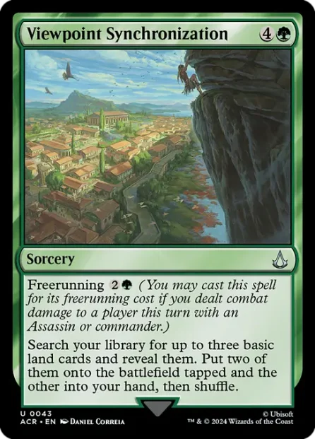 Viewpoint Synchronization, Assassin's Creed — Magic: The Gathering card