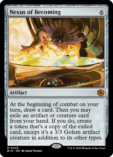 Nexus of Becoming, The Big Score — Magic: The Gathering card