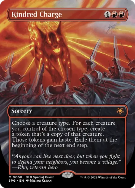 Kindred Charge, Special Guests — Magic: The Gathering card