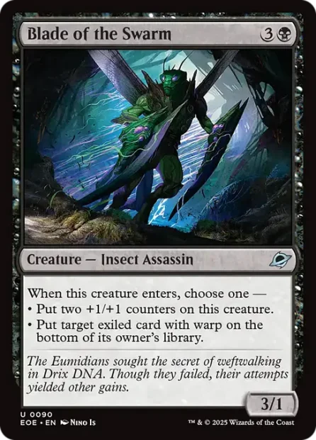 Blade of the Swarm, Edge of Eternities — Magic: The Gathering card