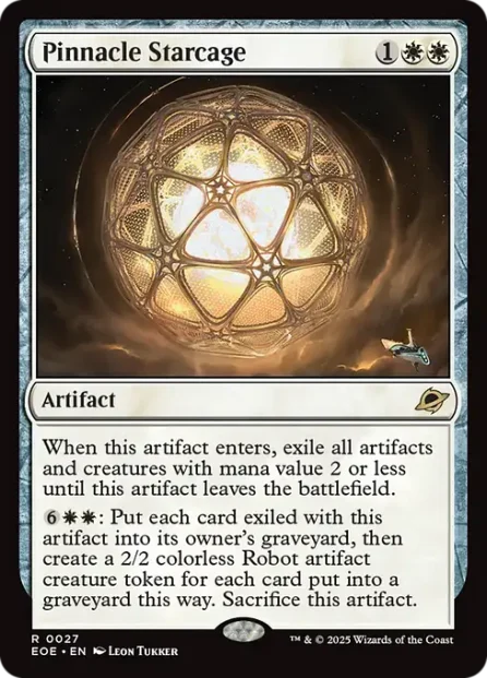 Pinnacle Starcage, Edge of Eternities — Magic: The Gathering card