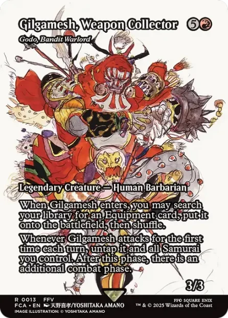 Godo, Bandit Warlord, Final Fantasy: Through the Ages — Magic: The Gathering card