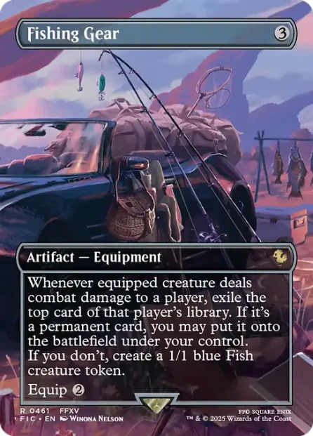 Fishing Gear, Final Fantasy Commander — Magic: The Gathering card