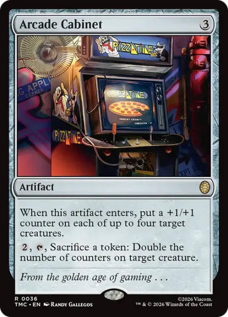 Arcade Cabinet, Teenage Mutant Ninja Turtles Eternal — Magic: The Gathering card