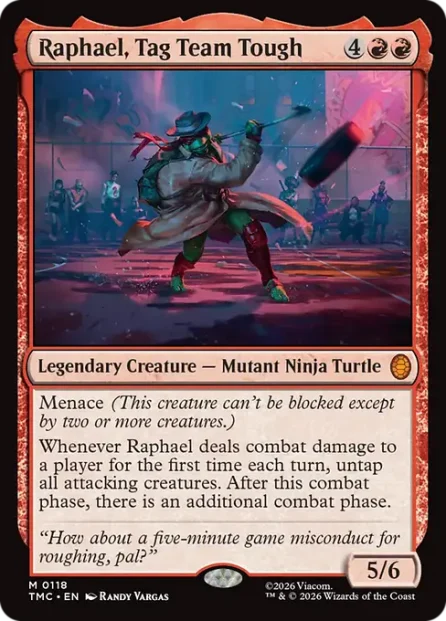 Raphael, Tag Team Tough, Teenage Mutant Ninja Turtles Eternal — Magic: The Gathering card