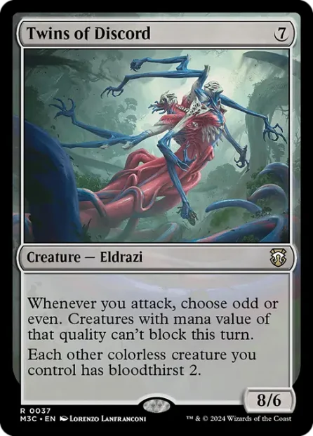 Twins of Discord, Modern Horizons 3 Commander — Magic: The Gathering card