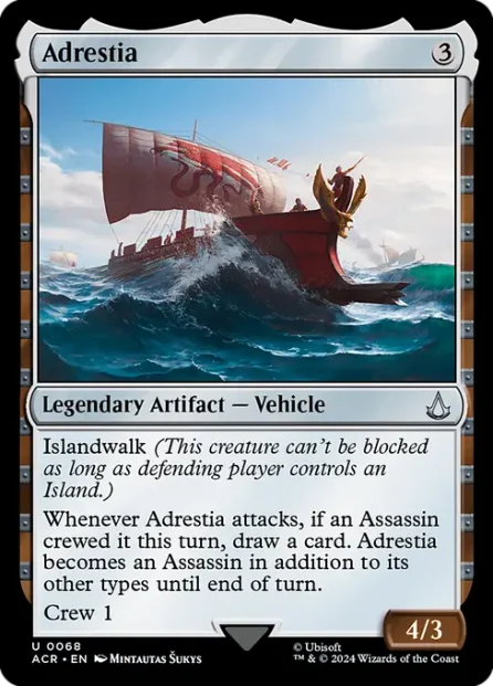 Adrestia, Assassin's Creed — Magic: The Gathering card
