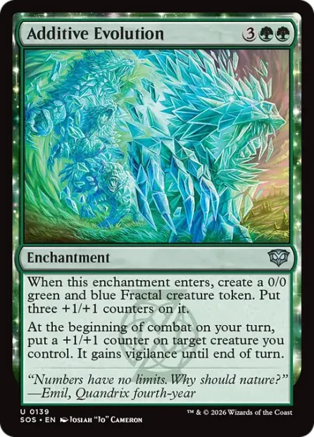 Additive Evolution, Secrets of Strixhaven — Magic: The Gathering card