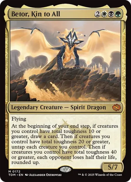 Betor, Kin to All, Tarkir: Dragonstorm — Magic: The Gathering card