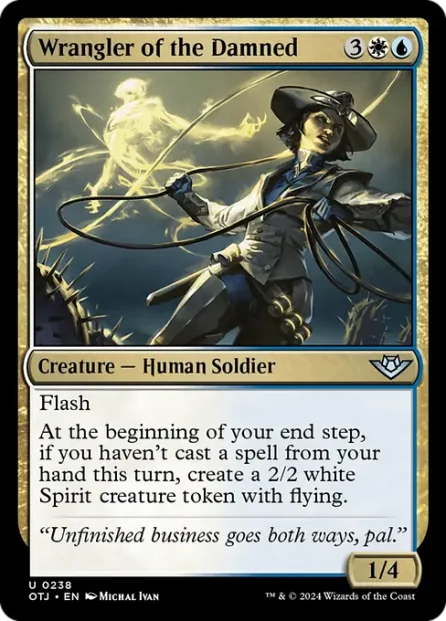 Wrangler of the Damned, Outlaws of Thunder Junction — Magic: The Gathering card