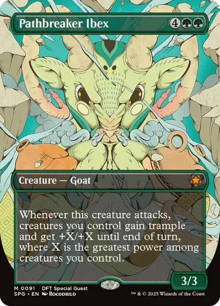 Pathbreaker Ibex, Special Guests — Magic: The Gathering card