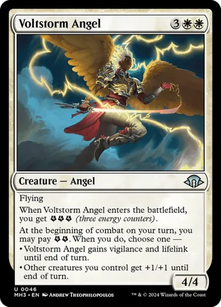 Voltstorm Angel, Modern Horizons 3 — Magic: The Gathering card