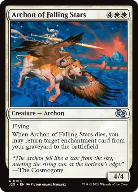 Archon of Falling Stars, Foundations Jumpstart — Magic: The Gathering card
